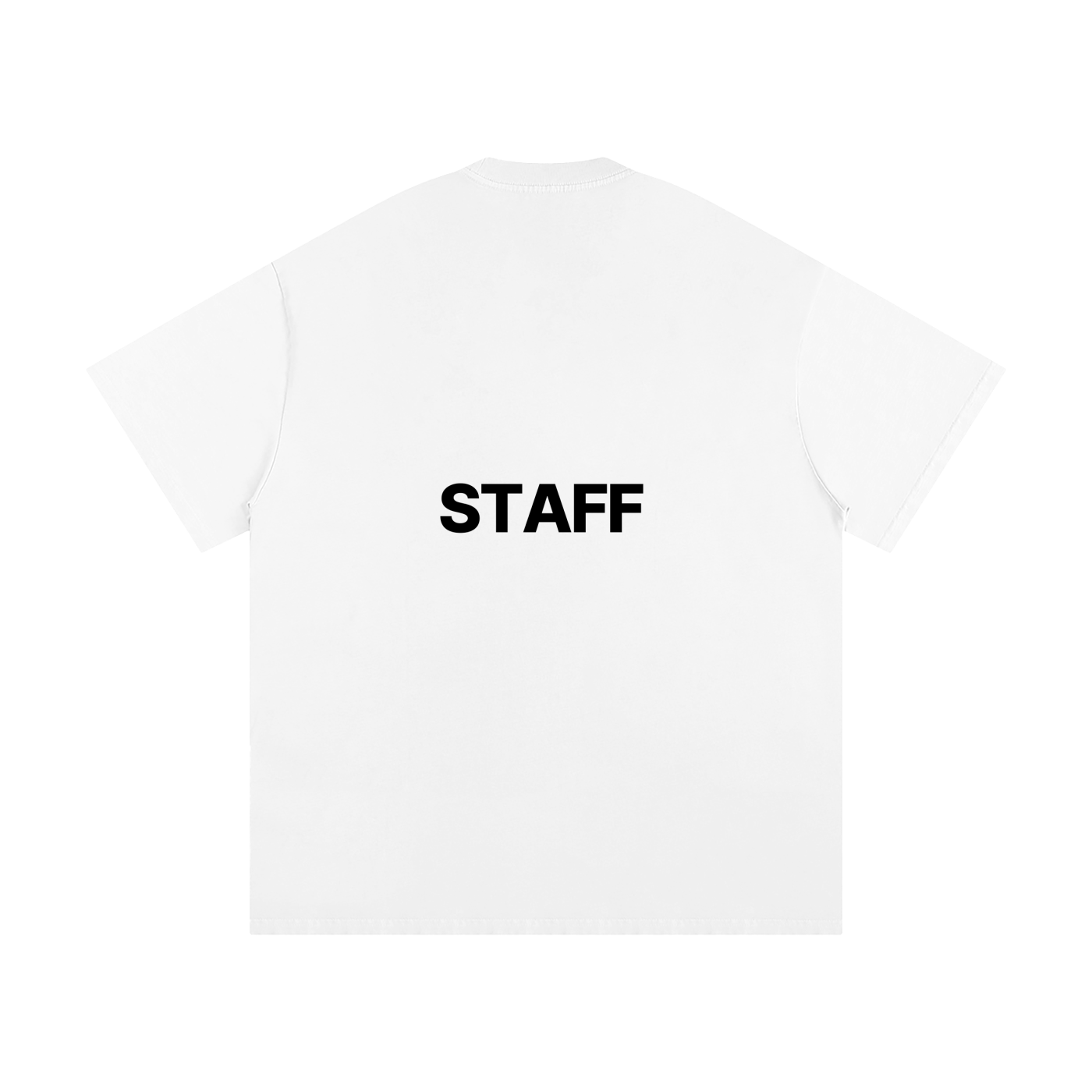 Anti-Care White Staff T-Shirt
