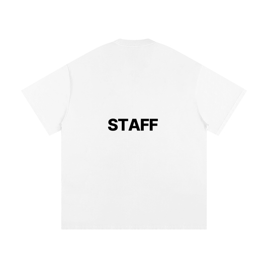 Anti-Care White Staff T-Shirt