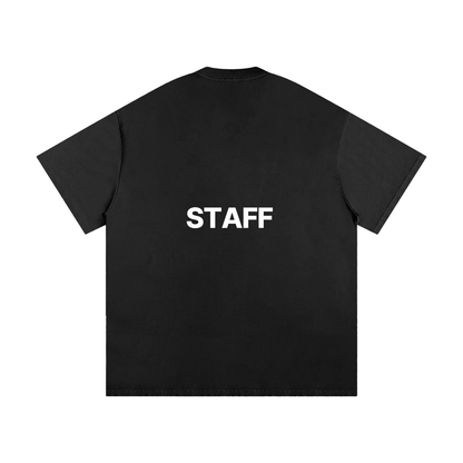 Anti-Care Black Staff T-Shirt