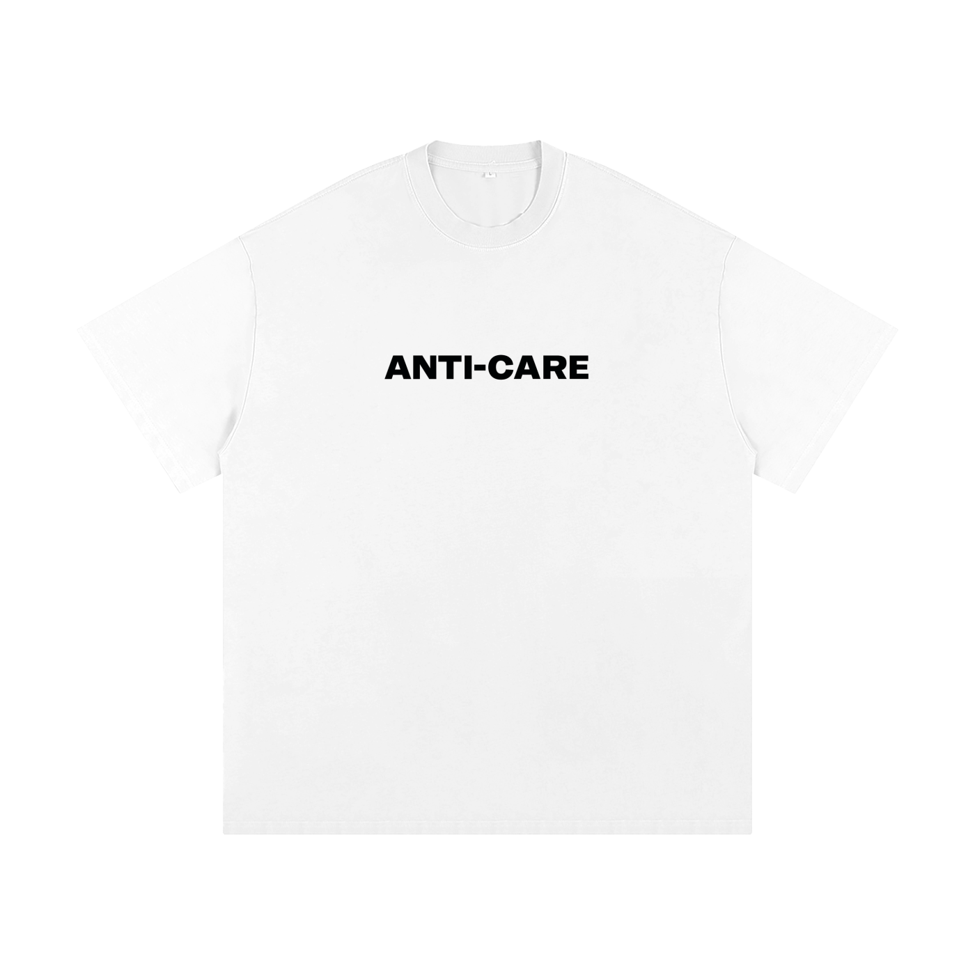 Anti-Care White Staff T-Shirt
